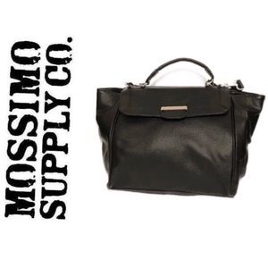 🆕 Mossimo Supply Co | Black Faux Leather Bag